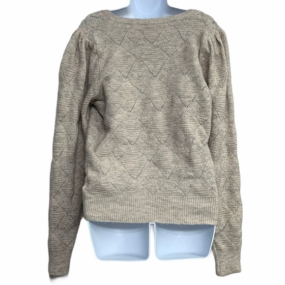 ASTR The Label Pointelle Sweater L - Picture 7 of 7